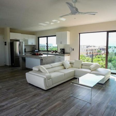 Penthouse Blue Luxury La Veleta Apartment Tulum Exterior photo