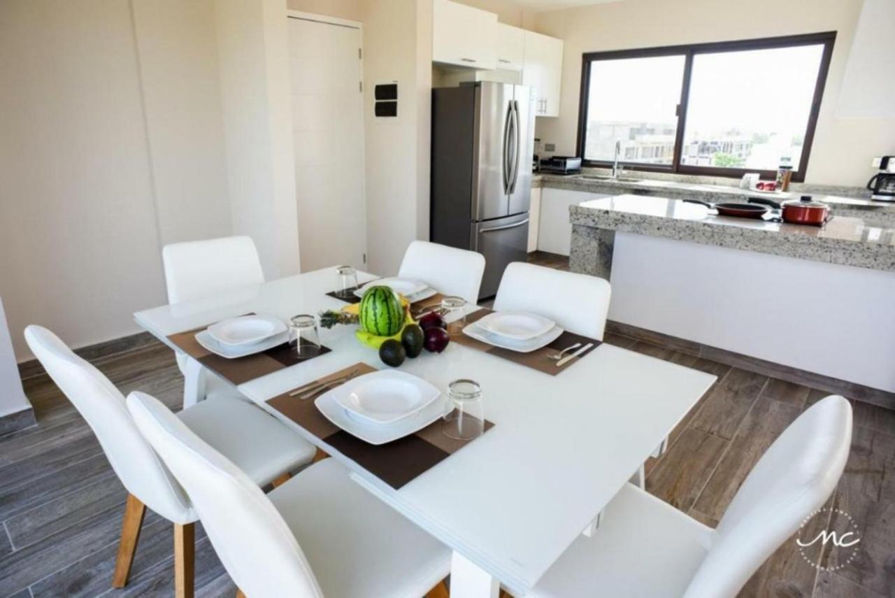 Penthouse Blue Luxury La Veleta Apartment Tulum Exterior photo